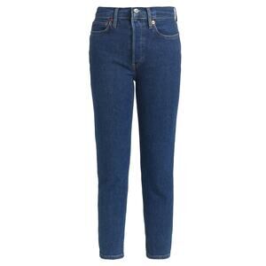 Re Done Classic Blue 90s High Rise Ankle Denim Jeans Size 29 NWT